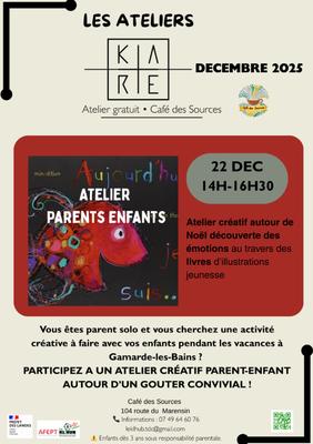 Les ateliers du Kare - Atelier parent-enfant