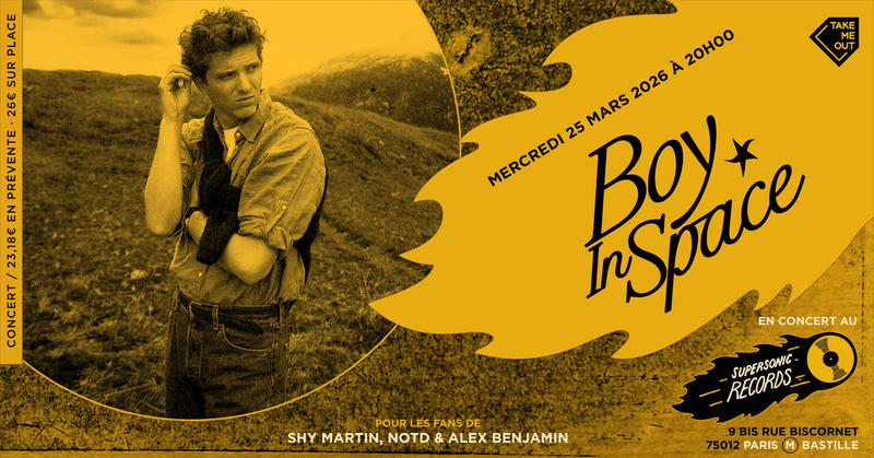 Boy In Space en concert (côté Records)