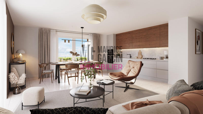 Appartement - 64 m² - 3 pièces