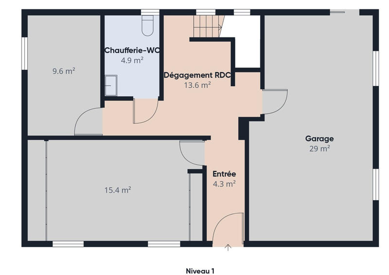 Villa - 82 m² - 4 pièces