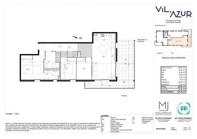 Appartement - 83 m² - 4 pièces