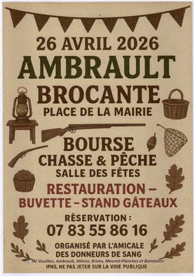 Brocante / Bourse chasse et pêche