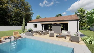 Maison - 87 m² - 5 pièces