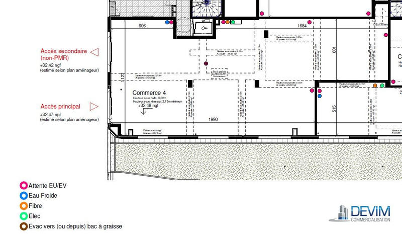 Local commercial - 258 m²