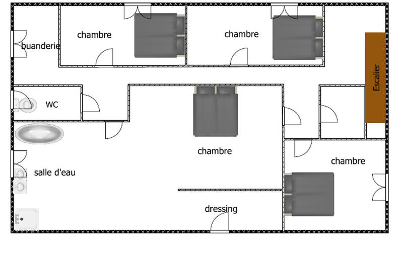 Haras - 134 m² - 5 pièces