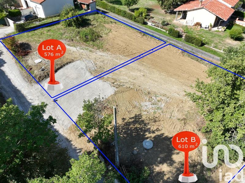Terrain - 610 m²