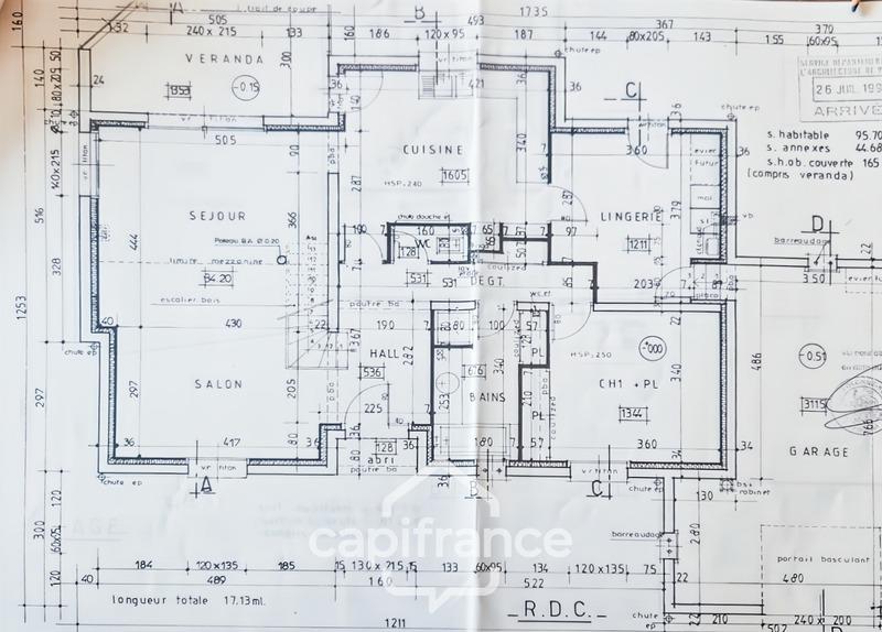 Maison - 141 m² - 5 pièces