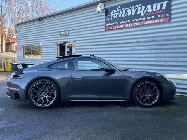 Porsche 911 992 Carrera s 3.0 450cv *Exlusive *Aerokit Usine*Toe*Pack Sport*Chrono*