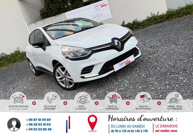 Renault Clio IV 0.9 Tce 75Cv Energy 39600Km Crit'Air 1*Moteur à Chaine*Véhicule Sous Garantie*Ct Révision Entretien Complet*Véhicule Garantie*100 Points de Contrôles*Aide au parking*Vitres teintées conformes la réglementation*Climatisation*Fixation Isofix