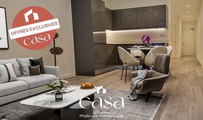 Appartement - 45 m² - 2 pièces