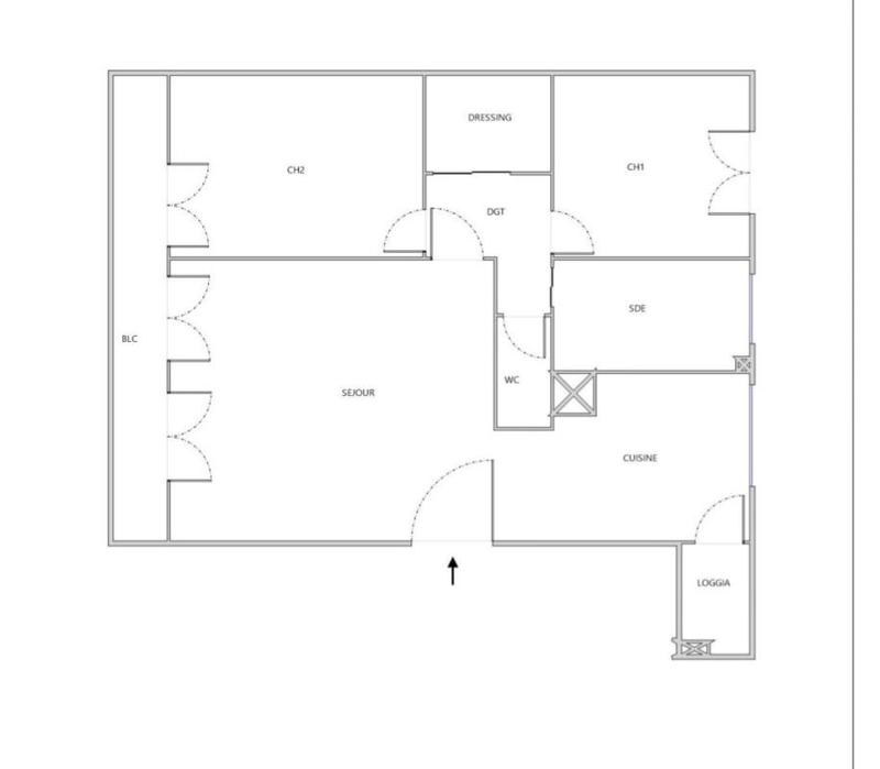 Appartement - 63 m² - 3 pièces