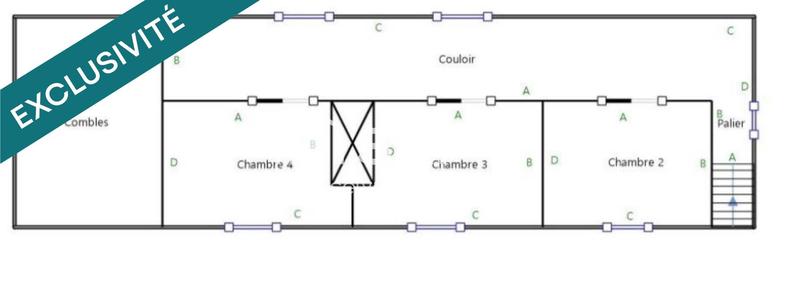 Maison - 128 m² - 7 pièces