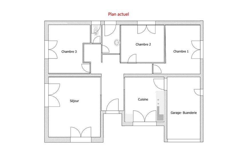Maison - 74 m² - 4 pièces