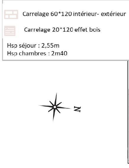 Appartement - 141 m² - 3 pièces