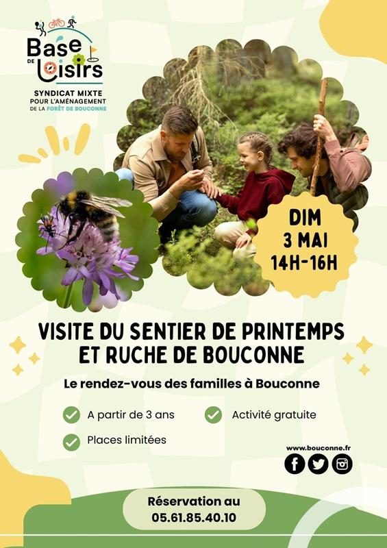 Visite du Sentier de Printemps et Ruche