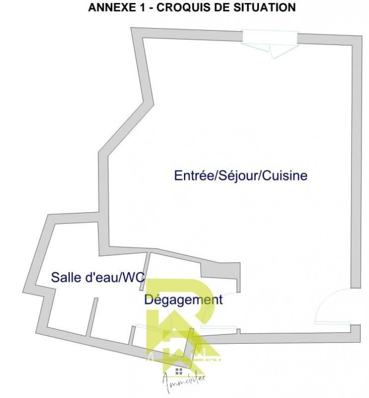 Studio - 31 m² - 1 pièce