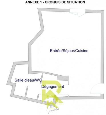 Studio - 31 m² - 1 pièce