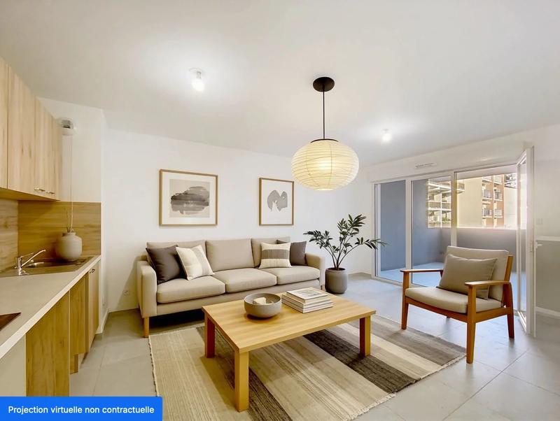 Appartement - 40 m² - 2 pièces