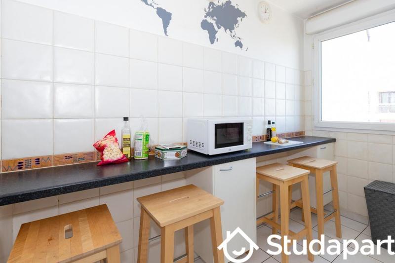 Chambre - 12 m² - 1 pièce