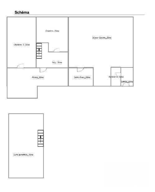 Appartement - 126 m² - 5 pièces