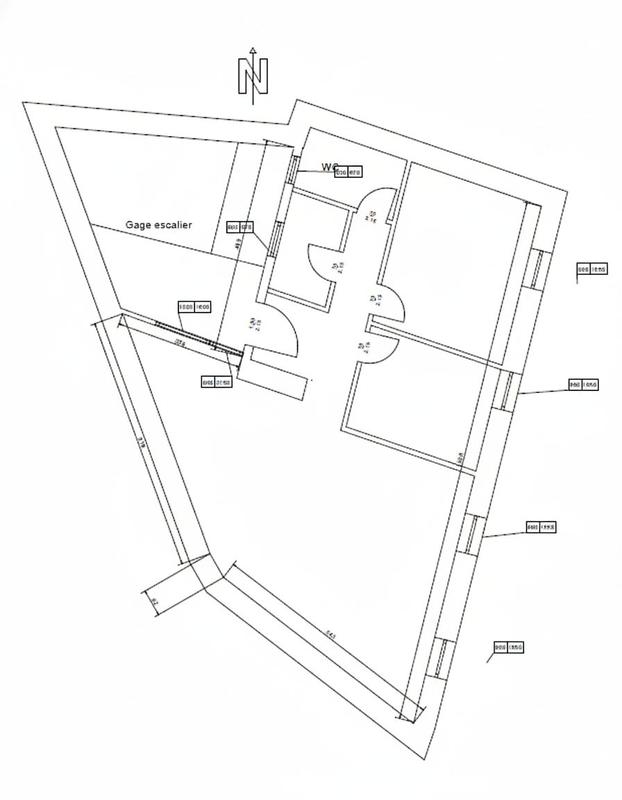 Appartement - 68 m² - 3 pièces