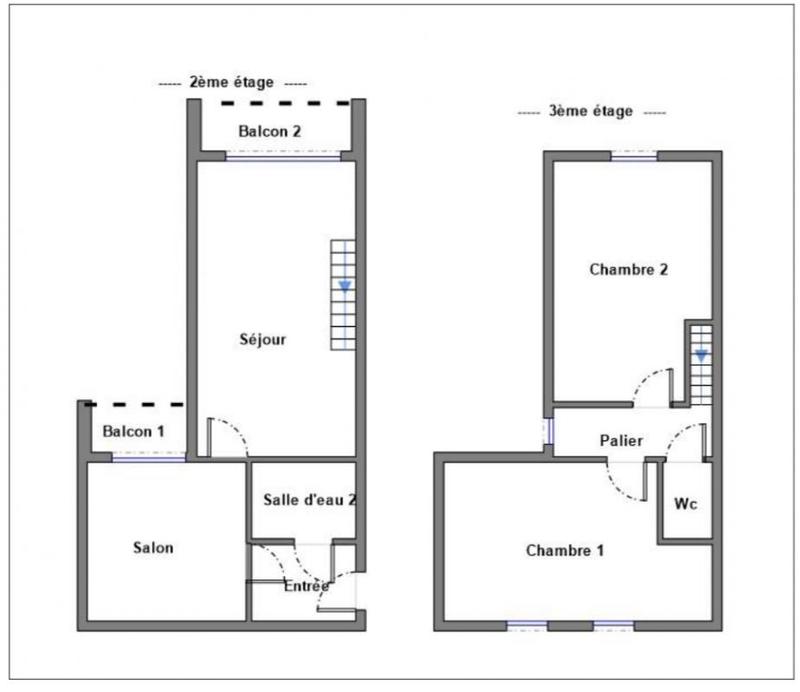 Appartement - 63 m² - 4 pièces