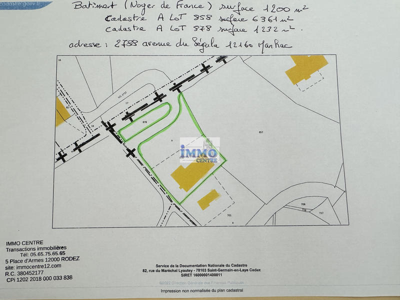 Local commercial - 1 232 m²