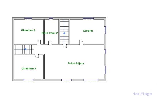 Maison - 178 m² - 6 pièces