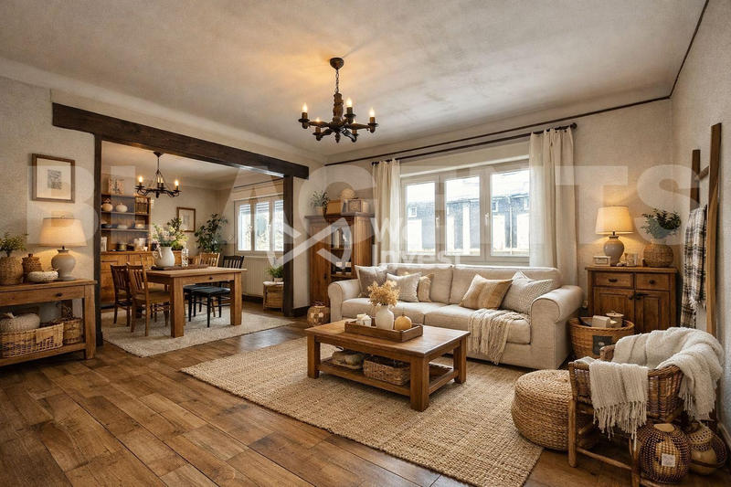 Maison - 90 m² - 4 pièces