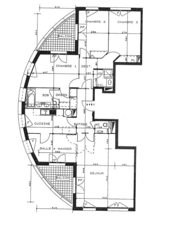 Appartement - 106 m² - 4 pièces