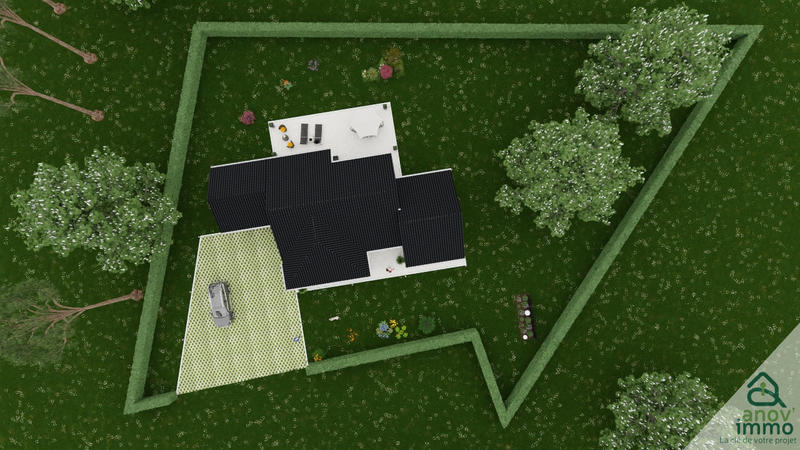 Terrain constructible - 1 604 m²