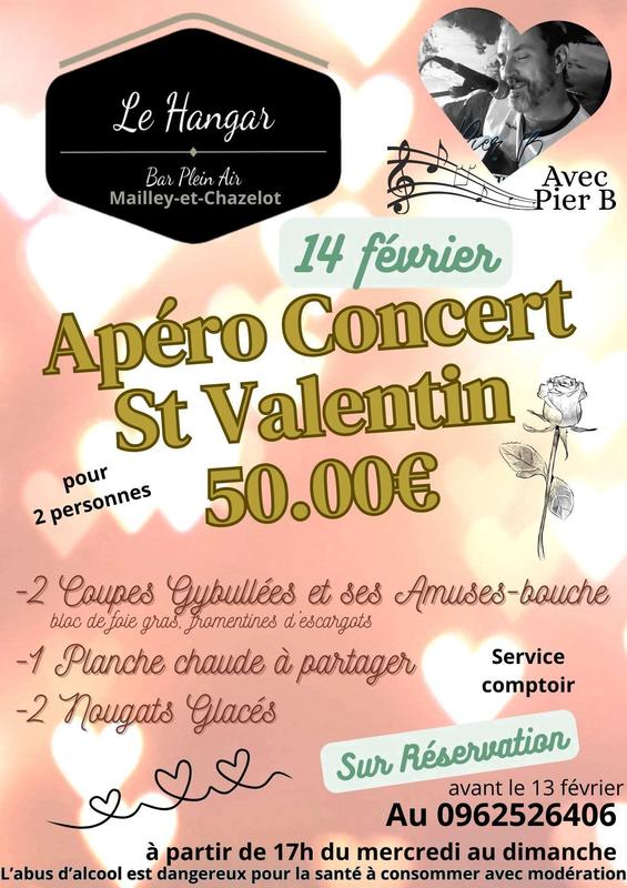Repas Concert St Valentin