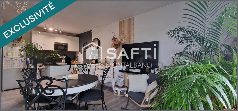 Appartement - 61 m² - 3 pièces