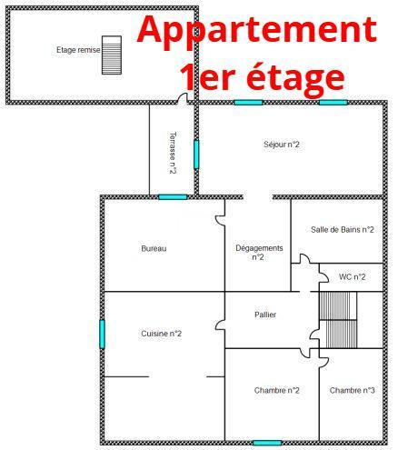Maison - 168 m² - 7 pièces