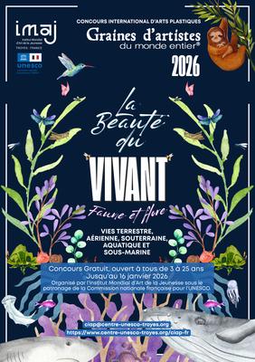 Concours international d’arts plastiques : « Graines d’artistes du monde entier »