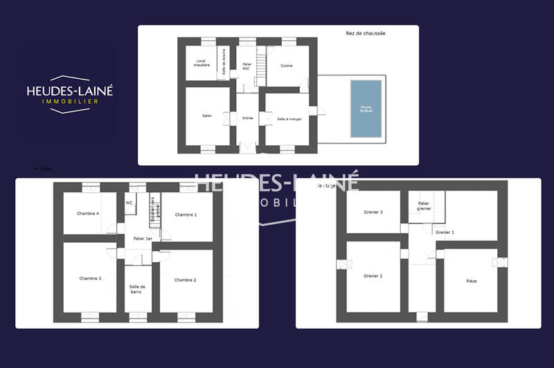 Maison - 190 m² - 8 pièces