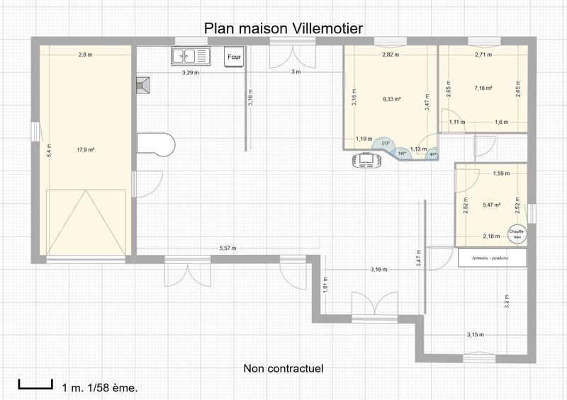 Maison - 94 m² - 4 pièces