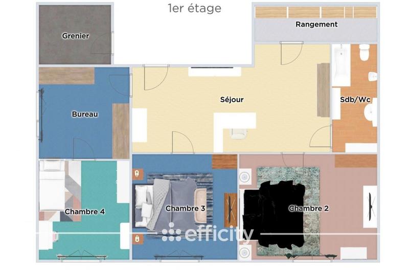 Maison - 180 m² - 8 pièces