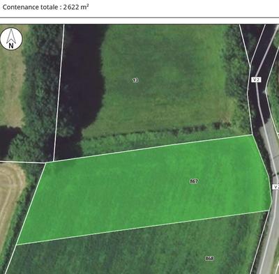 Terrain - 2 622 m²