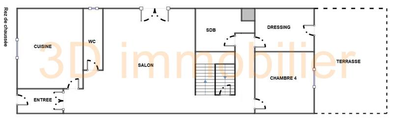 Maison - 125 m² - 6 pièces
