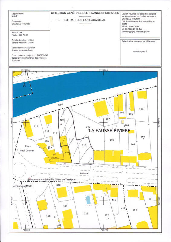 Terrain constructible - 1 755 m²