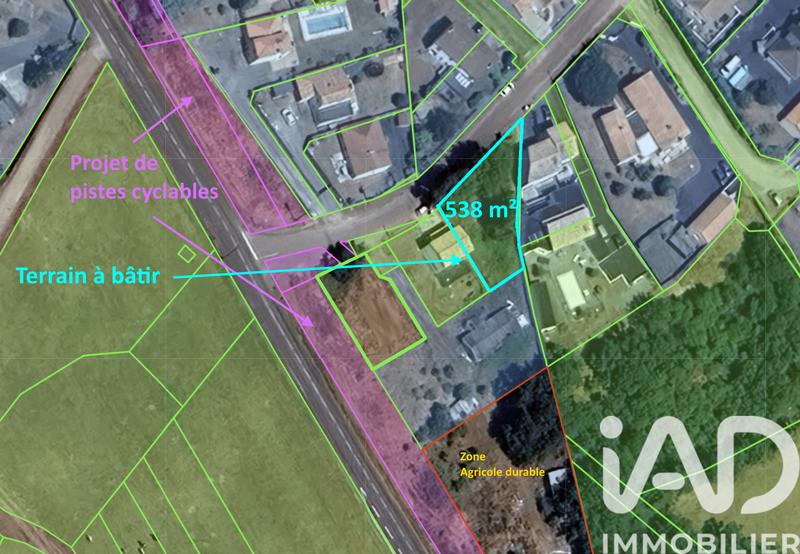 Terrain - 538 m²