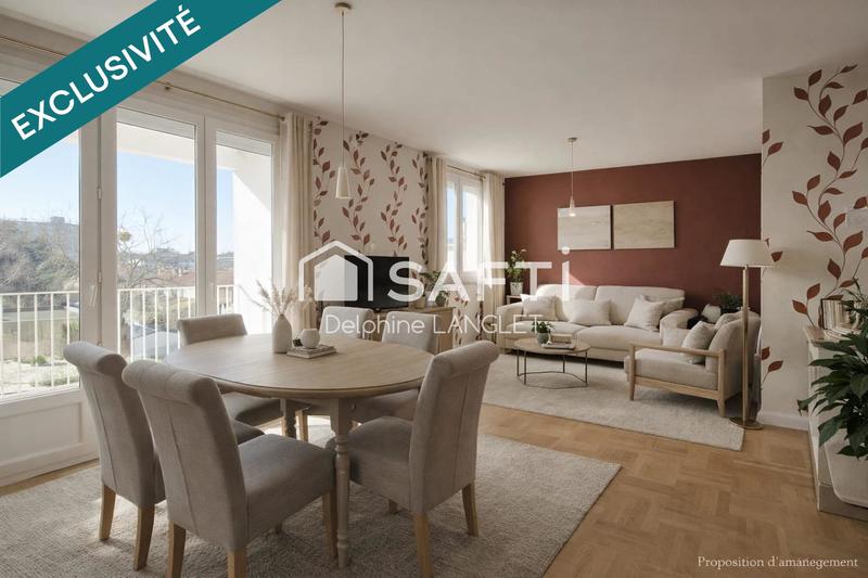 Appartement - 91 m² - 5 pièces