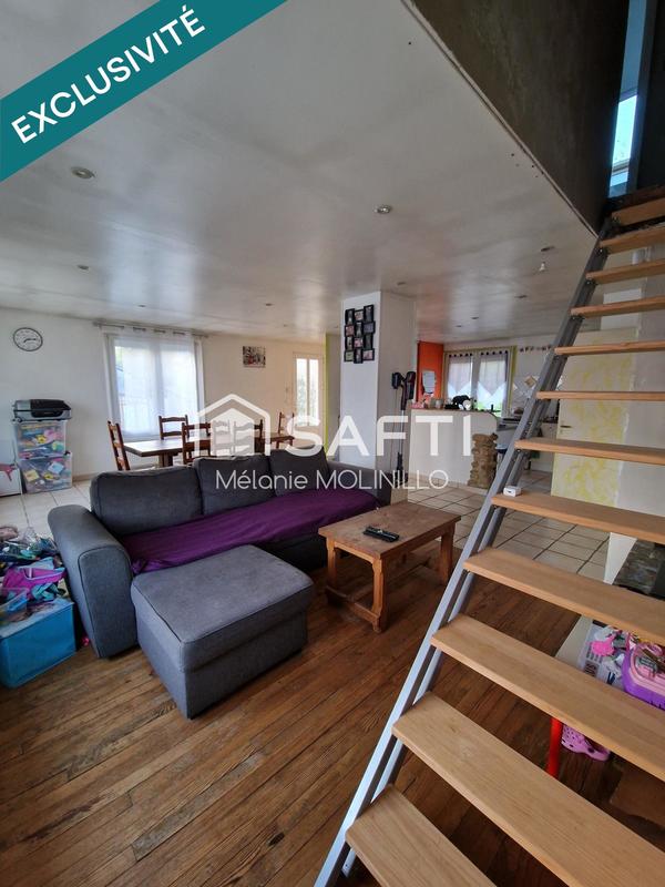 Maison - 85 m² - 6 pièces