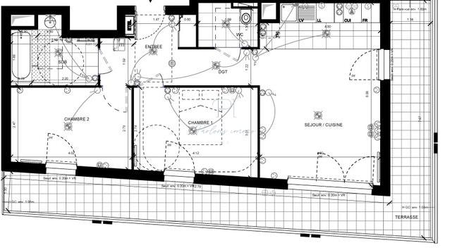 Appartement - 63 m² - 3 pièces