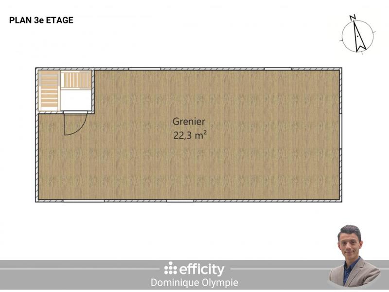 Immeuble - 220 m² - 13 pièces