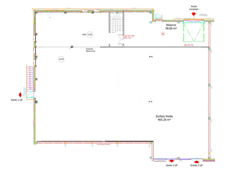 Local commercial - 541 m²