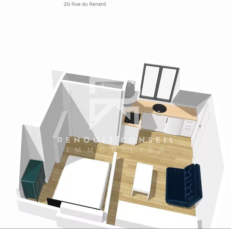 Appartement - 26 m² - 1 pièce