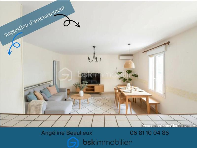 Appartement - 56 m² - 3 pièces