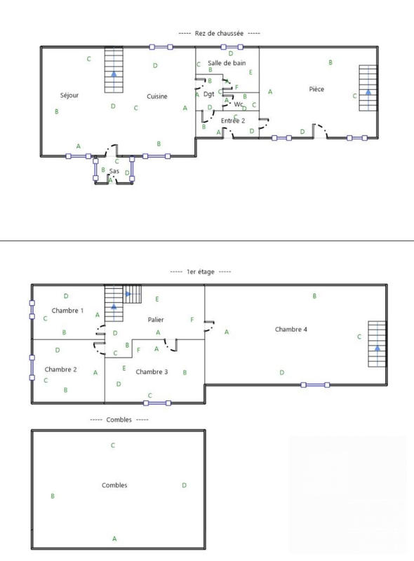 Maison - 184 m² - 7 pièces
